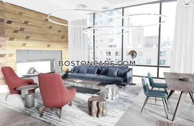 Seaport/waterfront Apartment for rent 2 Bedrooms 1 Bath Boston - $5,591 No Fee